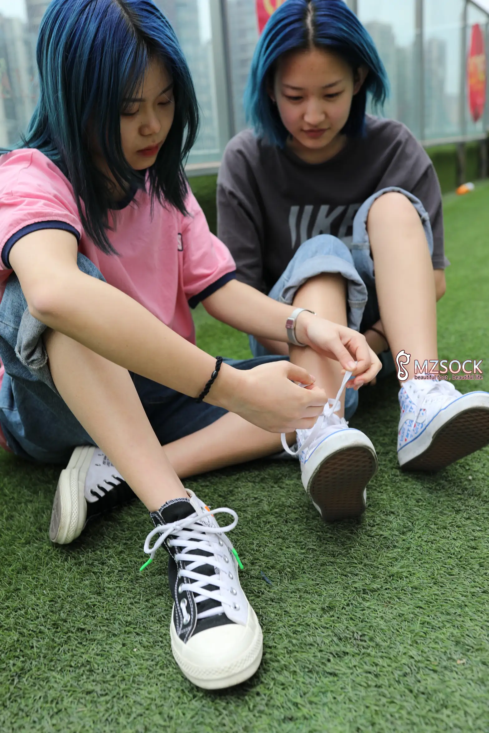 [Mzsock] Love beautiful feet NO.010 garden#[74P]-50