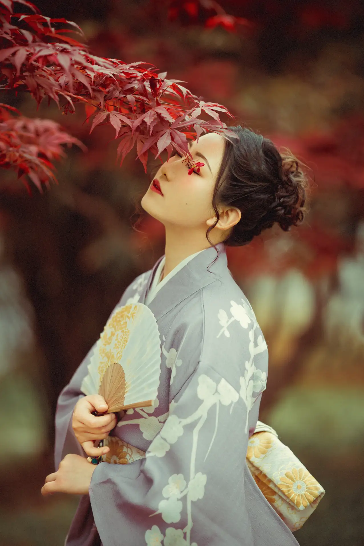 [YITUYU] 2021.09.02 Vol.219 – Deep in the Red Leaves No worries#[29P]-9